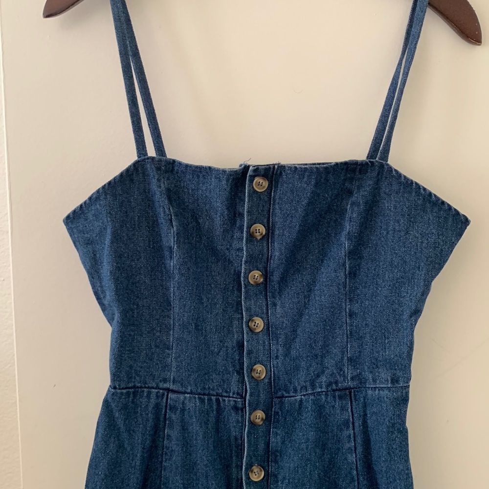 Denim jumpsuit
